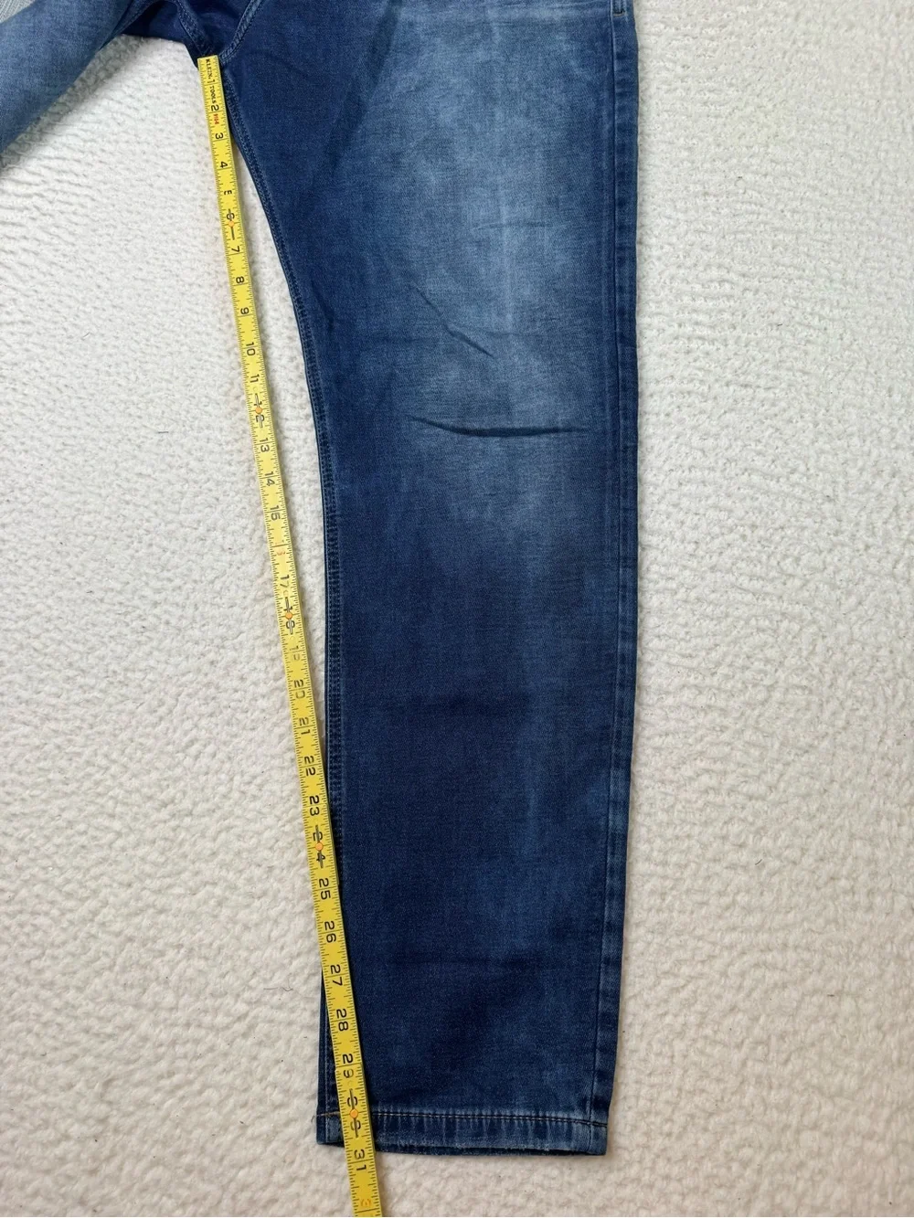 Diesel Narrot T Zip Fly Stretch Distressed Jeans JogJeans Men's Size 34 Italy
